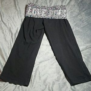PINK YOGA Victor's Secret Bling pants size xp